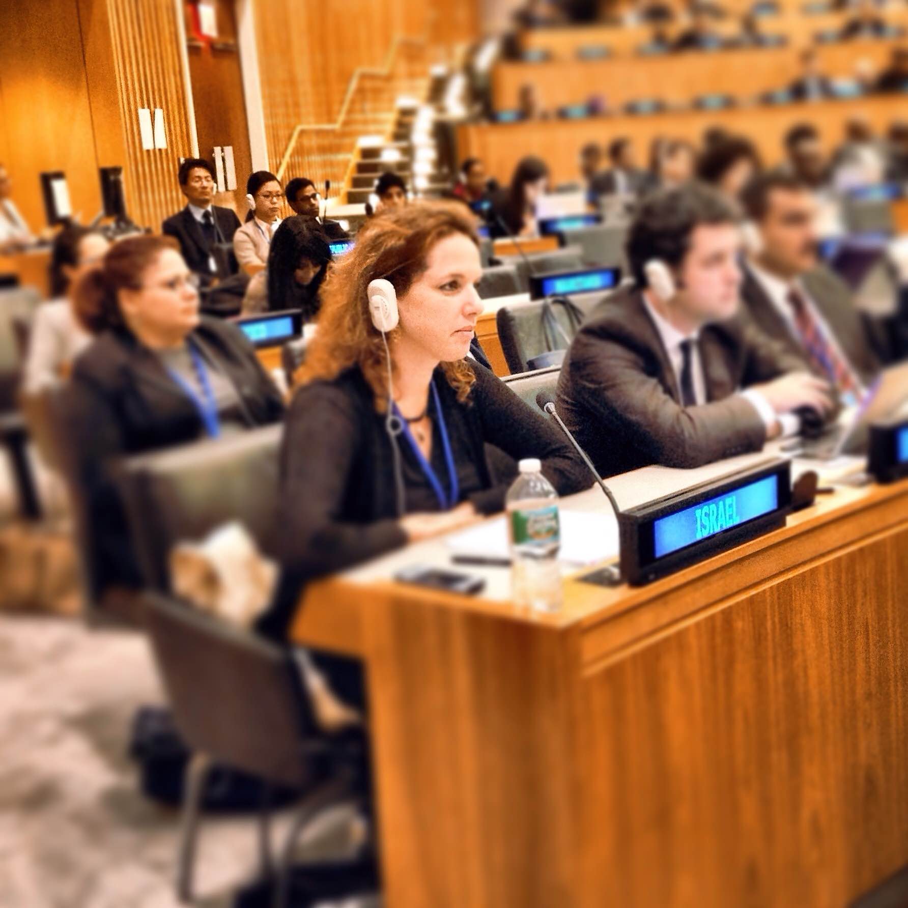 Ms. Hadas Meitzad Giving Statement at 2nd Committee